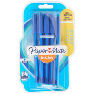 Paper:Mate balpen InkJoy, 8 stuks in blister voor €1,19 bij de Action