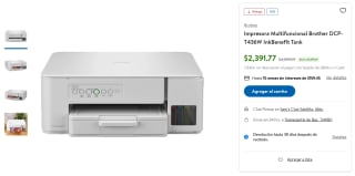 Impresora Brother DCP-T436W por $2,392 | Sam's Club