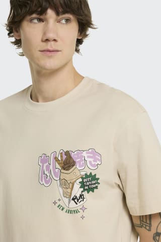 Tenth Japo Food camiseta casual polinesia hombre por 5,99€