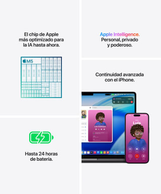 Apple MacBook Pro 14" (Chip M5, 16 GB, 1 TB) por $35,999.20 en El Palacio de Hierro