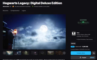 Hogwarts Legacy: Digital Deluxe Edition por $180 | Epic Games