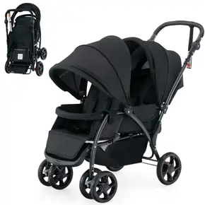 Costway tweelingbuggy voor €166,18 bij Joybuy