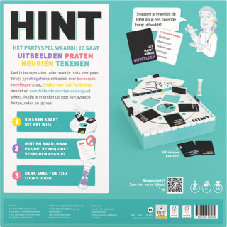 Asmodee Hint Bordspel Feest voor €12,69 bij Bol