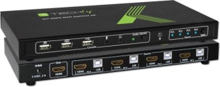 Techly IDATA KVM-HDMI4U 4-poorts KVM-switch voor €67 bij Bol