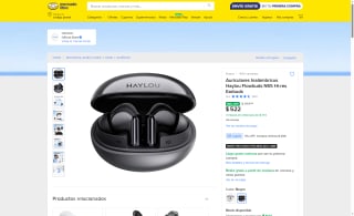 Auriculares Haylou Flowbuds N55 por $496 | Mercado Libre