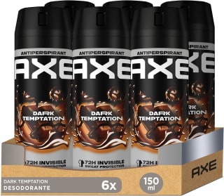 AXE Dark Temptation anti-transpirant spray (6 x 150 ml) voor €13,79 bij Amazon