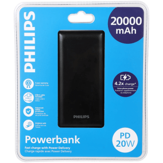 Batterie externe Philips 20 000 mAh (20W) pour 18,95€ chez Action