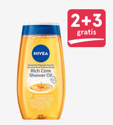 2+3 gratis op het NIVEA Assortiment bij de etos