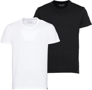 Lee Twin Pack Crew Slim heren T-shirt (2-pack) voor €11,90 bij Bol