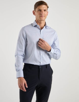Tommy Hilfiger camisa de vestir de algodón por $424.50 en Liverpool