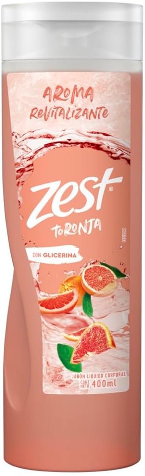 Zest Jabón Líquido Corporal Toronja 400 ml por $30 en Amazon