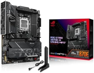 ASUS ROG Strix X870E-H Gaming WIFI7 pour 247,99€ chez Amazon