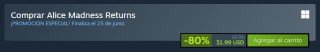 Alice Madness Returns por $36 | Oferta Steam