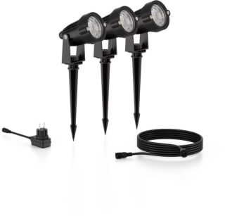 Philips GardenLink Caper 24V set van 3 sokkellampen met spies voor €39,95 bij Bol