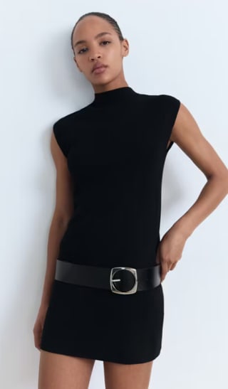 Vestido punto cuello perkins por 5.99€