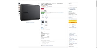 Disco Externo 1TB Toshiba por $894 | Oferta Amazon