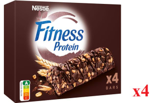 4 x Barrita Nestlé Fitness chocolate y proteína sin azúcares añadidos 4x20 g por 4.63