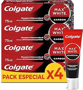 Colgate Max White Charcoal pasta dental 16 x 75 ml por 25.22€