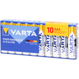 Varta batterijen AA / AAA (10 stuks) voor €1,99 bij Action