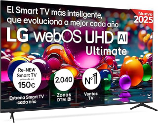 LG 75UA75006LA TV 75", UHD 4K, WebOS 25, Ultimate IA, HDR10 Pro por 699,99€