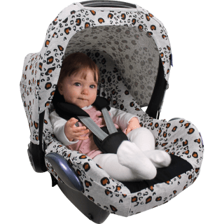 Zonnekap Dooky Hoody Leopard voor €2,99 bij Van Asten Babysuperstore
