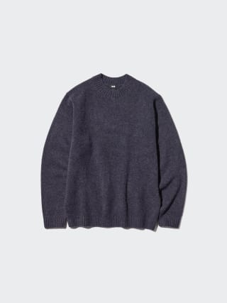 Pull en maille Soufflé Yarn™ (Homme) pour 12,90€ chez UNIQLO