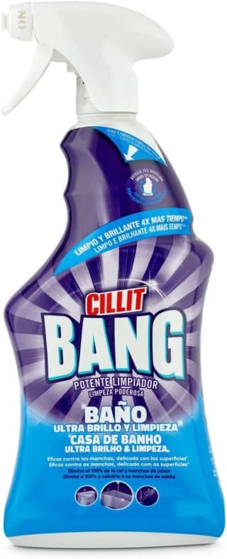 2 botes Cillit Bang Baño Ultra brillo (750 ml) por 5.45€ en Amazon