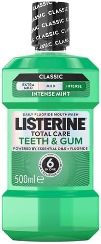 Listerine Total Care Teeth & Gum Intense Mint mouthwash (500ml) for £2.70 at Amazon