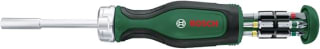 Bosch Destornillador de carraca con 12 puntas por 16,14€ en Amazon