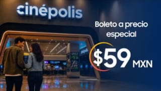 Cupón de Cinepolis Boleto por $59 en Samsung Members