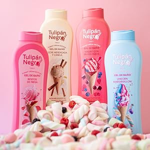 Recopilación Tulipán Negro Gel de Baño 650 ml por solo 1.27€ preciazo