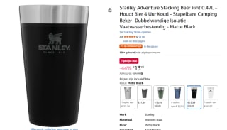 Stanley Adventure Stacking Beer Pint 0.47L voor €13,99 bij Amazon