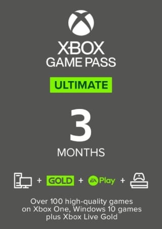 3 Month Xbox Game Pass Ultimate Xbox One / PC (EU & UK) for £31.99 at Loaded