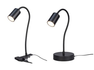LIVARNO HOME LED-klemlamp of tafellamp voor €4,99 bij Lidl
