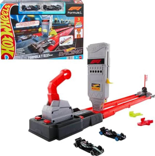 Hot Wheels Racing Formula 1 Grid Start-baanset met 2 auto's voor €15,29 bij Amazon
