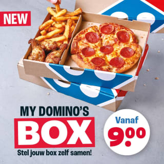 2e pizza vanaf €3 bij Domino's