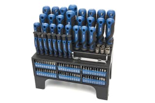 HBM soft grip schroevendraaier-, dopsleutel-, bitset 100-delig voor €19,49