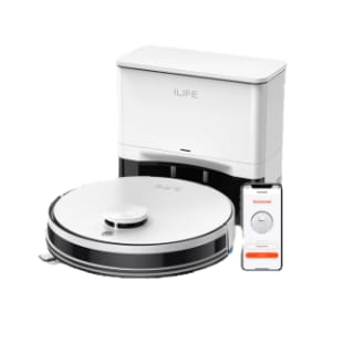 ILIFE-Robot aspirador A30 PRO 5000Pa, Combo fregona, vaciado automático por 93,59€