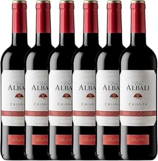 6 botellas Viña Albali Tempranillo Crianza Tinto D.O. Valdepeñas 750ml por 13.11€