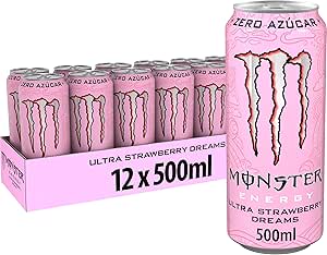 24 latas Monster Energy Ultra Strawberry 500 ml por 26.64€