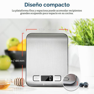 ETEKCITY EK6015 Báscula de Cocina Digital (5 kg) por 4,52€ en Amazon