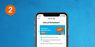 Gratis product bij Albert Heijn — kraskaarten in de AH-app