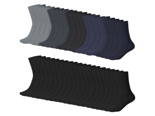 Lot de 20 paires de chaussettes homme à 12,99€