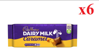 6 x Cadbury Dairy Milk Caramel Tableta de chocolate con leche y caramelo 180g a 17.9€