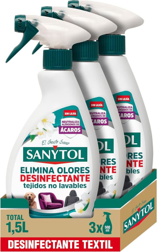 Pack 6x500ml Sanytol Spray Desinfectante Textiles por 17.94€