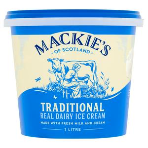 Mackie’s of Scotland Real Dairy Ice Cream 1L Nectar Price for £2.60