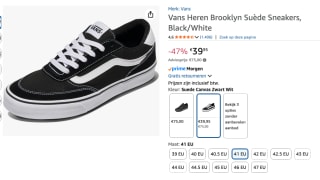 Vans Brooklyn sneakers voor €39,95 bij Amazon