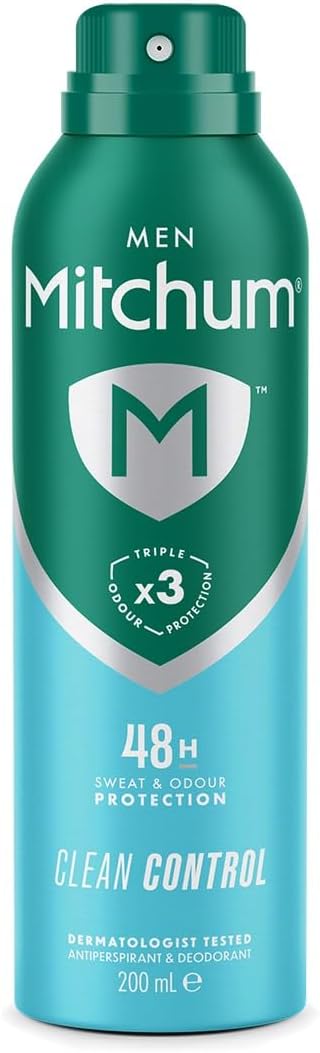 Mitchum Men Triple Odor Defense 200ml (pack of 6) for £8.88 at Amazon