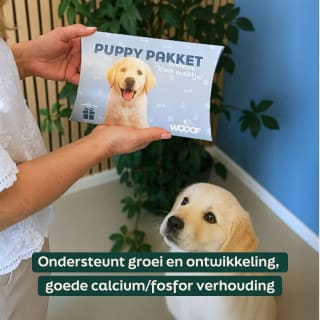 Gratis WOOOF Puppypakket bij Wooof