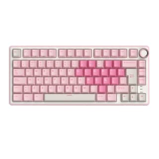 Teclado Royal Kludge R75 Hot Swap Switch Cream Pink Melody por 39.95€
